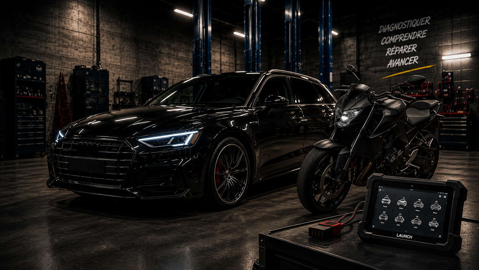 VOTRE EXPERT DIAGNOSTIC AUTO-moto toutes marques À DOMICILE