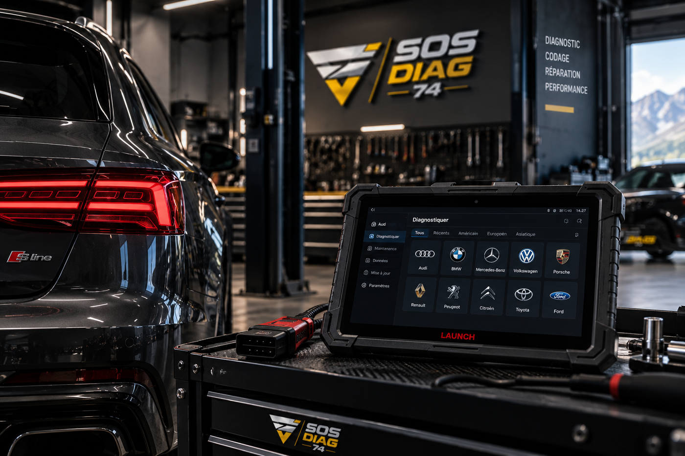 Diagnostic automobile